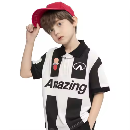 Children's T-shirts Cool Fashion Kids Boys Summer T-shirt Moisture-wicking Sports Tee polo shirts
