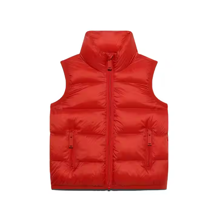Boys girls puffer down vest, kids lightweight sleeveless jacket, boys girls coats&outwears