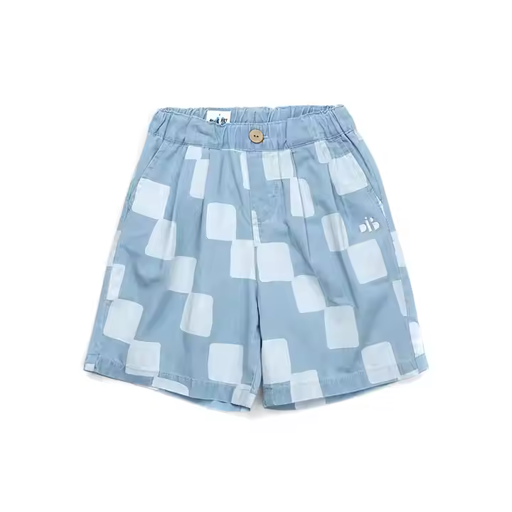 Casual Cotton Denim Shorts for Girls and Boys Breathable 1-Short-Jeans With Embroidery Animal Pattern Toddler Shorts