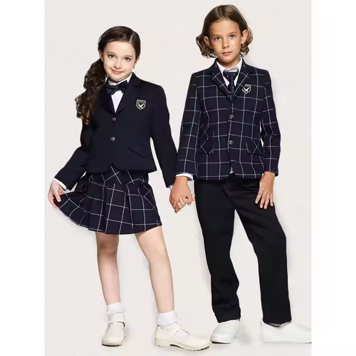 Hot Selling Wholesale Unisex Children's School Uniform Kids School Uniform for Boys and Girls
