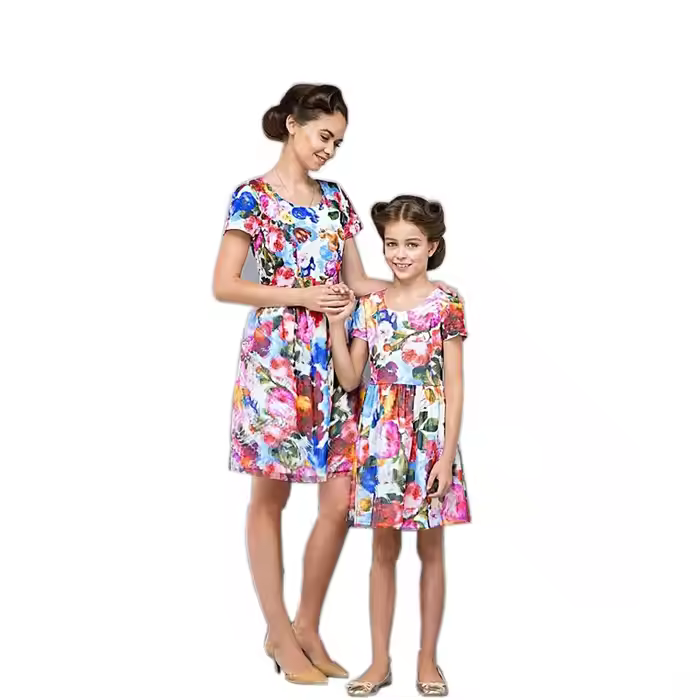 Mother and Daughter Dress Clothing Sets / Clothes for Mother and Daughter / Same Clothes for Mother and Daughter