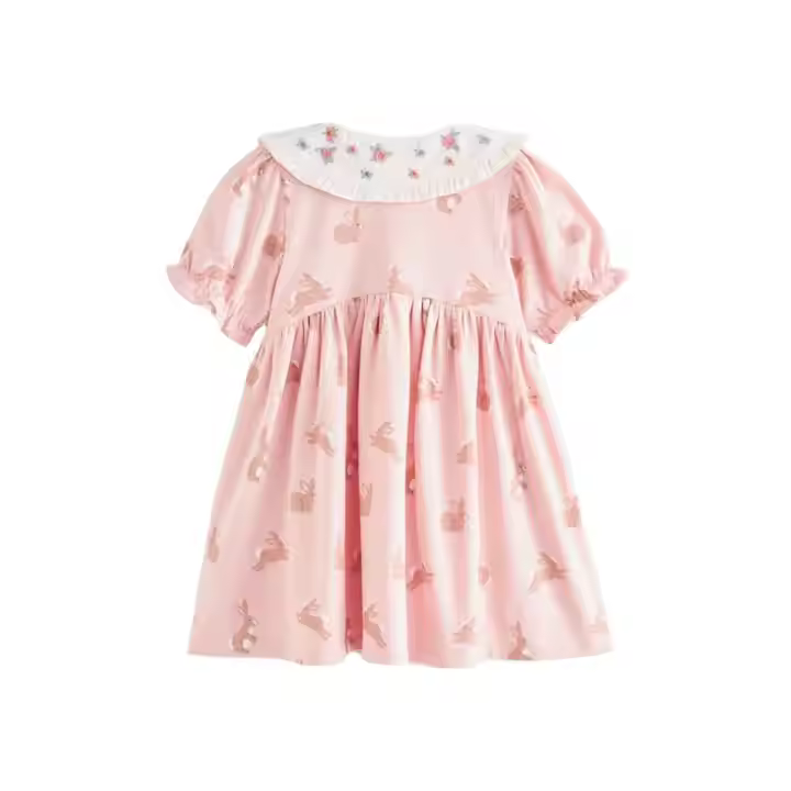 Elegant Sleeveless Girls Dresses 12+ Young Girls Clothing Cotton O-Neck With Beautiful Flower Decoration for Summer